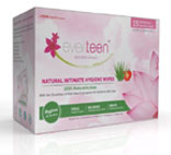 everteen natural intimate wipes